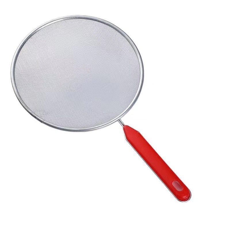 16-18 cm kovové sito na olej, sitko a miska na blanchovanie, knedle a zelenina, proti rozstreku pri vyprážaní