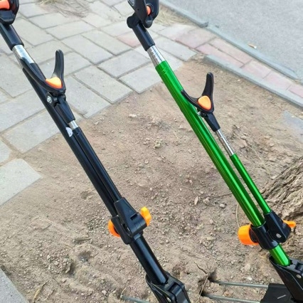 Stalak za štapove od nehrđajućeg čelika, prijenosni sklopivi držač