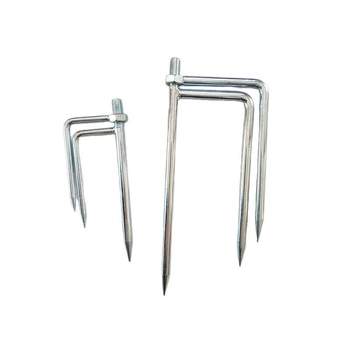 Metalni zemljani kolac za ribolovni kišobran sa 12 mm vijčanim spojem