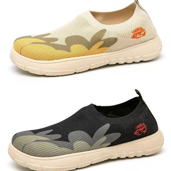 Ženske ljetne lagane slip-on cipele od platna, u Pekinskom stilu Starog Pekinga