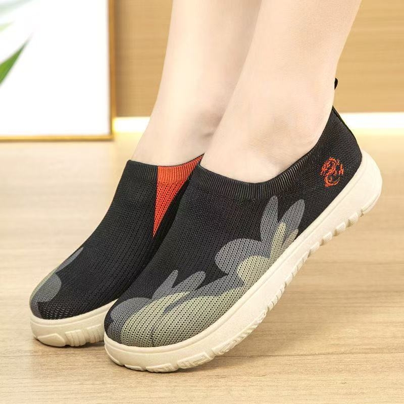 Ženske ljetne lagane slip-on cipele od platna, u Pekinskom stilu Starog Pekinga
