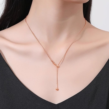 Sterling srebro 925 kutija lanac – univerzalni lanac za DIY privjesak s perlicama, tip igle, teleskopski podesiv 41–50 cm