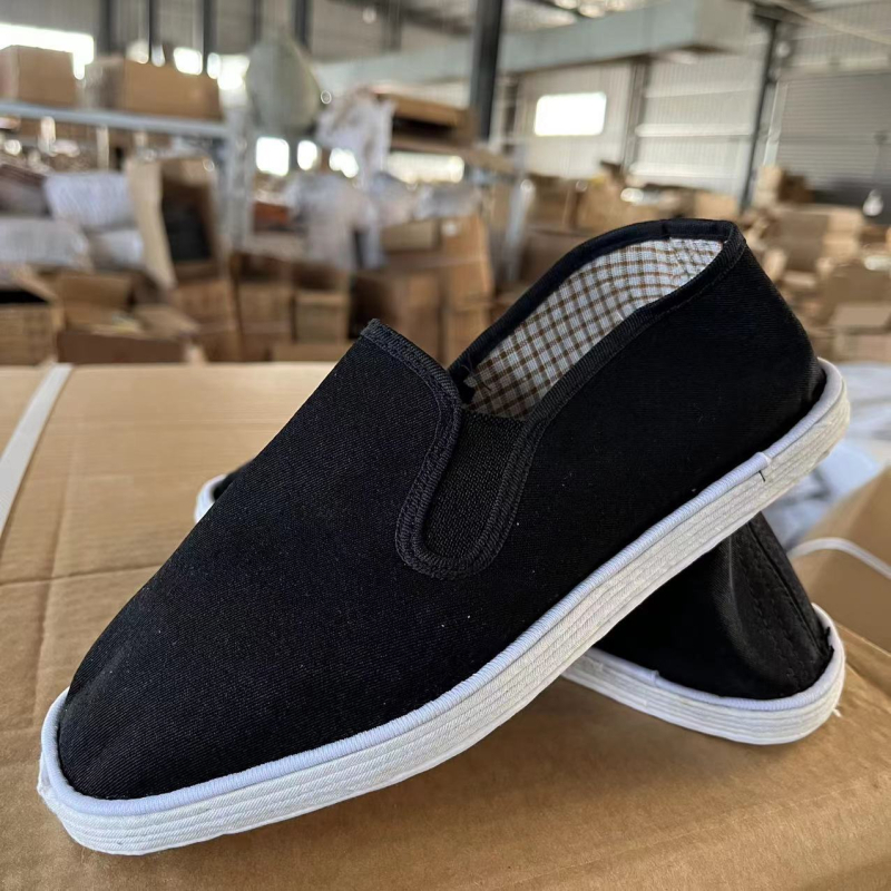 Stari Pekin – ručno izrađene cipele od čistog platna, slip-on, prozračne kućne casual cipele s debelom mekom sole i slojevito dizajniranom potplatom