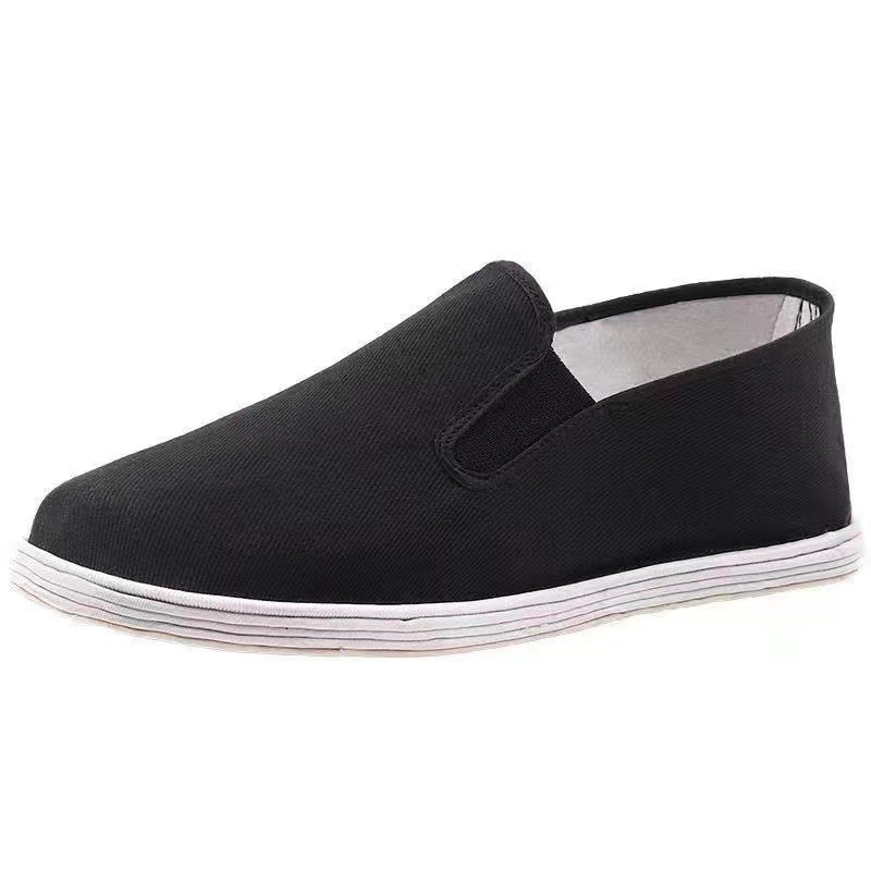 Χειροποίητα slip-on παπούτσια για το σπίτι, με χοντρές υφασμάτινες σόλες, unisex