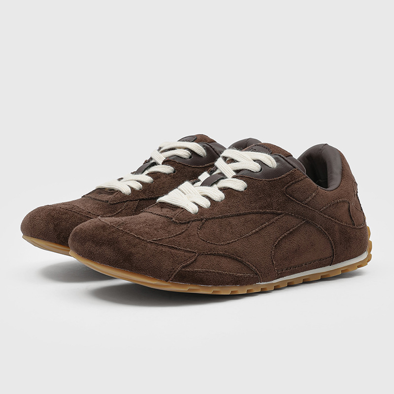 2026 nove proljeće retro casual muške tenisice Forrest Gump, gornji dio od flanel, zaobljeni vrh, niski profil, 25109-J