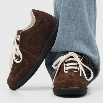 Muške tenisice W018-J, proljeće 2026, nevidljivo povećanje visine od 5 cm, japanske retro casual tenisice