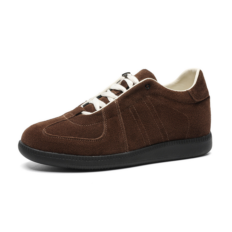 Muške tenisice W018-J, proljeće 2026, nevidljivo povećanje visine od 5 cm, japanske retro casual tenisice