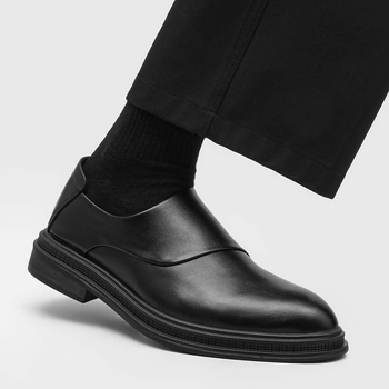 Muške cipele sa zatvaračem, korejsko-britanski stil, špičast nos, casual Derby 8078-J