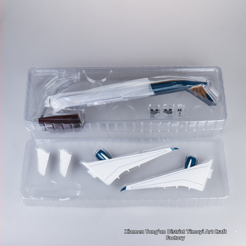 47 cm model civilného lietadla Airbus A350 Vietnam Airlines, s LED svetlom, mierka 1:142