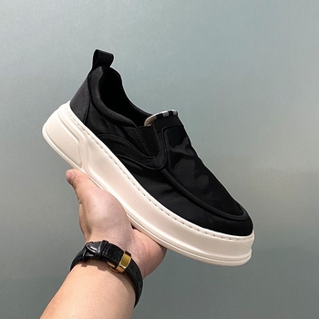 Duroc muške slip-on tenisice od platna, prozračene i lagane, s debelim potplatom