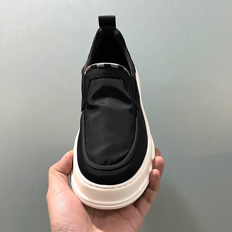 Duroc muške slip-on tenisice od platna, prozračene i lagane, s debelim potplatom