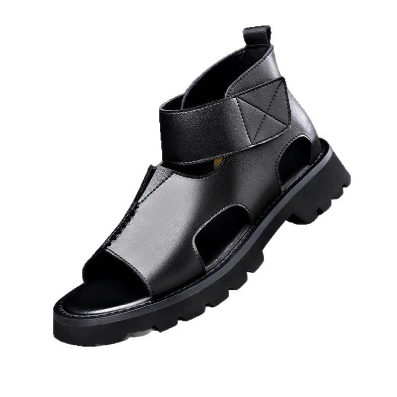 Sandale romane pentru bărbați, cu deget deschis – vară, mărime XXL, stil casual