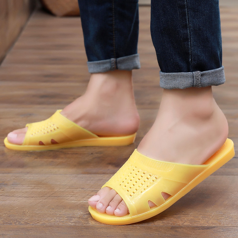 Muške ljetne papuče s ravnom potplatom, protuklizne, udobne, retro stil