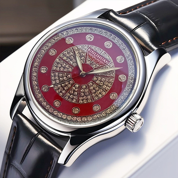 Muški sat s kožnim remenom – kvarc, casual stil, 41 mm