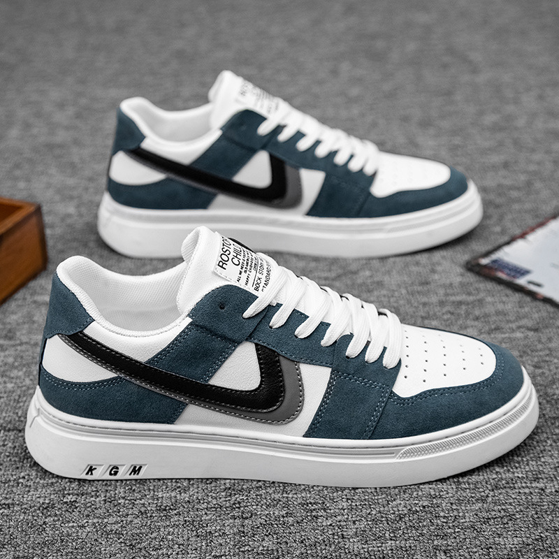 Férfiaknak szánt casual sneaker, koreai stílusú, egyedi és sokoldalú, 2026 tavaszi újdonság, alacsony profilú sportcipő