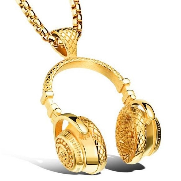 Unisex ogrlica od nehrđajućeg čelika s geometrijskim privjeskom, punk rock/hip-hop stil, podesiva duljina 51–80 cm