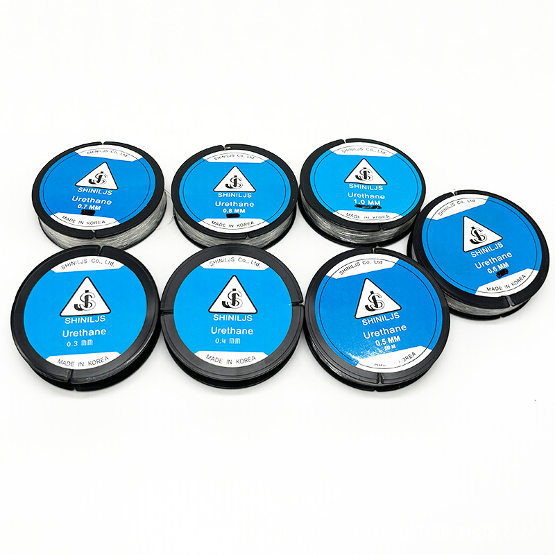 0.3–1.0 mm korejski kristalni elastični konac, mala rola, proziran, za DIY narukvice i ogrlice