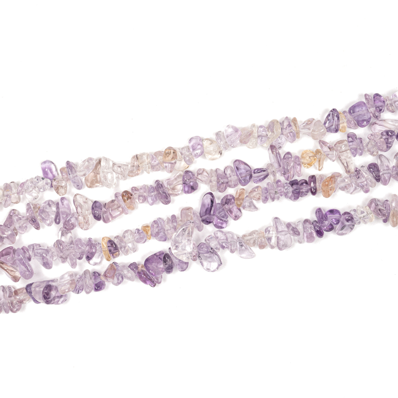 Jinghui DIY kristalne perle za narukvicu – prirodni kristal, nepravilne granule, poluproizvod