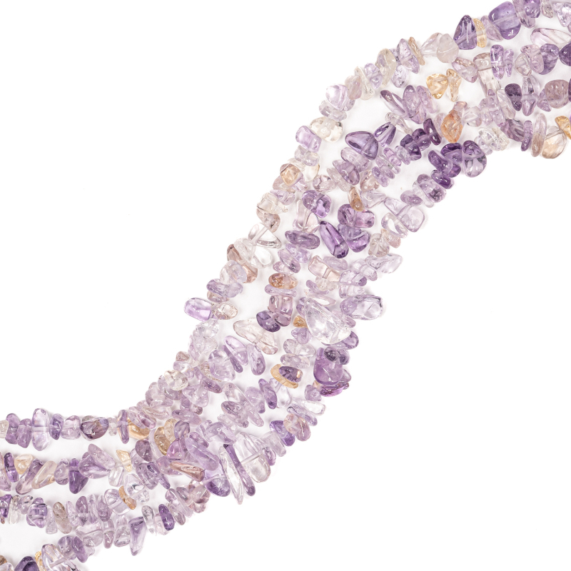 Jinghui DIY kristalne perle za narukvicu – prirodni kristal, nepravilne granule, poluproizvod