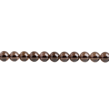 Beibeifu Smoky Quartz Tea Crystal perle, prirodne facetirane okrugle 10mm, DIY komponente nakita