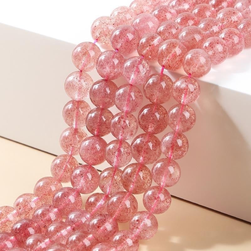 Prirodne minerale kristalne perle u obliku wafla, labave perle za DIY nakit, polugotovi dijelovi, promjer 8 mm, okrugle, svijetao luksuzni stil, uzorak na slici