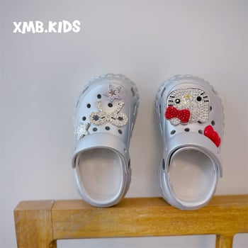 2026. ljeto: Nove dječje sandale za djevojčice — modne Crocs‑tip sandale s šarenim motivima, svestrane plažne obuće