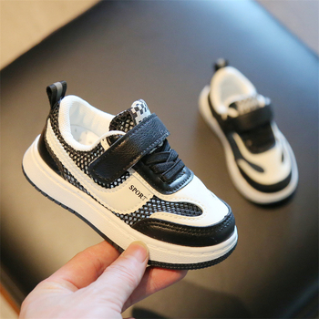 Dječje tenisice s prozračnom jednoslojnom mrežicom, Velcro zatvarač, niski vrh, unisex.