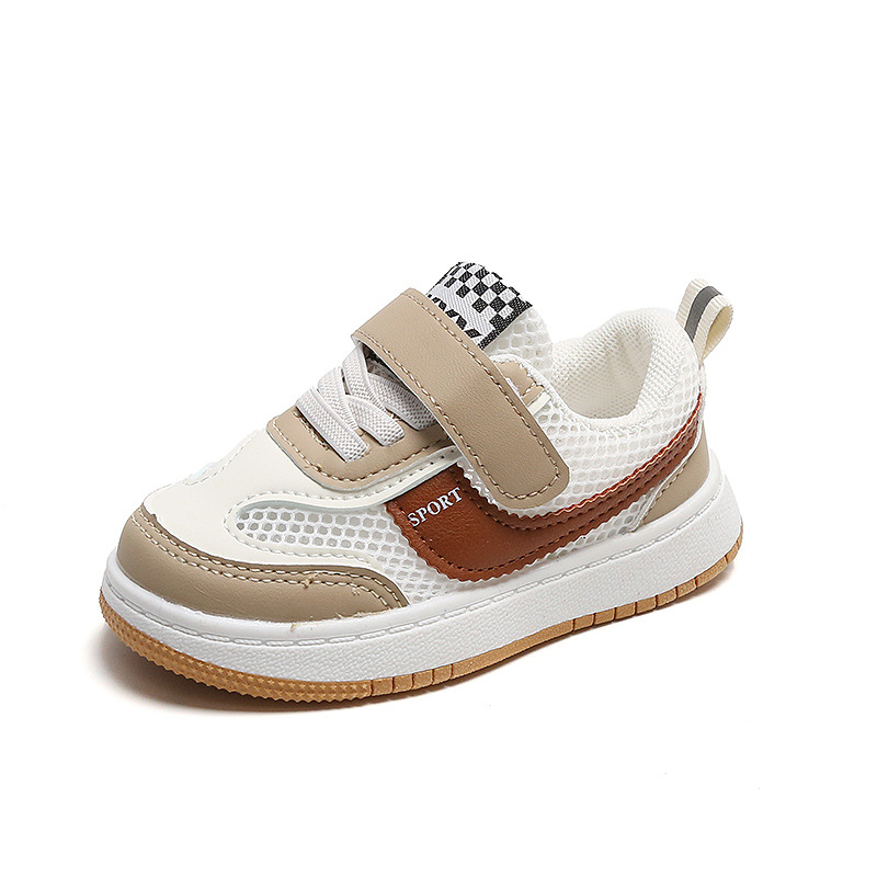 Dječje tenisice s prozračnom jednoslojnom mrežicom, Velcro zatvarač, niski vrh, unisex.