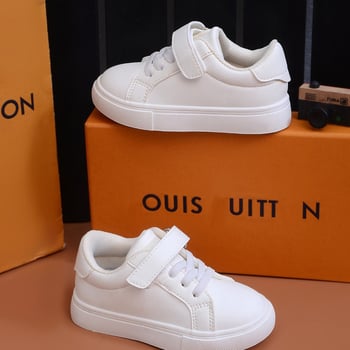 Dječje tenisice s ravnom potplatom, unisex, s Velcro kopčom, za trening i svakodnevno nošenje