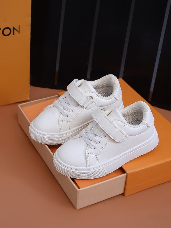 Dječje tenisice s ravnom potplatom, unisex, s Velcro kopčom, za trening i svakodnevno nošenje