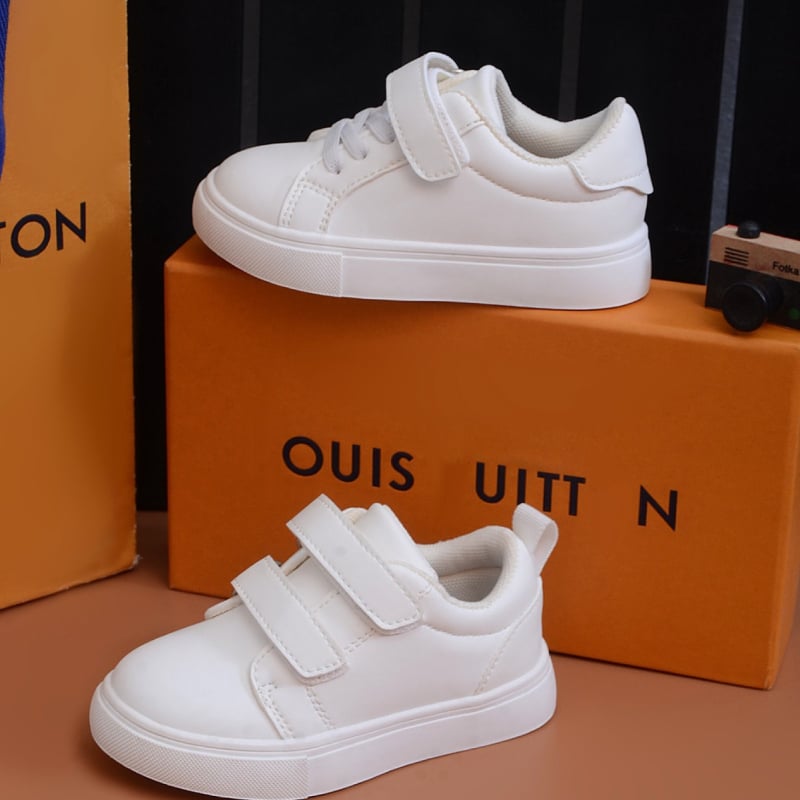Dječje tenisice s ravnom potplatom, unisex, s Velcro kopčom, za trening i svakodnevno nošenje