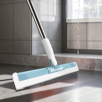 Magický silikónový mop na domáce použitie — mop na podlahu, škrabka na vodu, čistiace náčinie pre kúpeľňu a WC, odstraňovanie vlasov