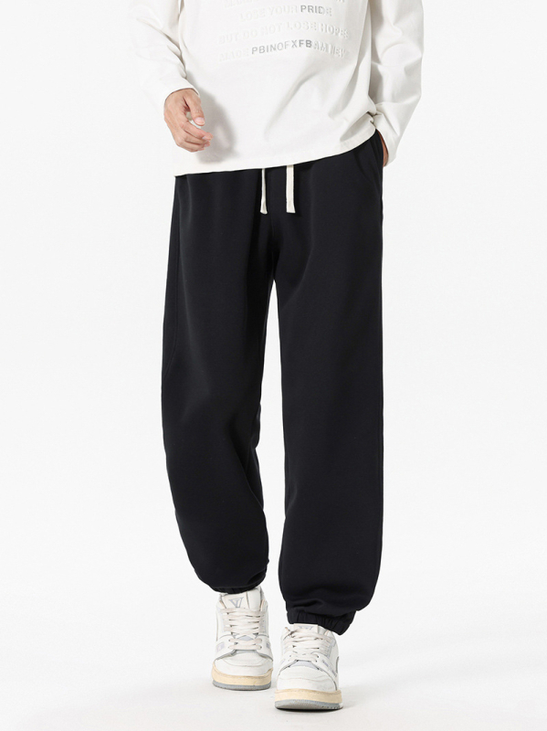 Muške jogger hlače za proljeće i jesen 2025, siva, sportsko-casual stil