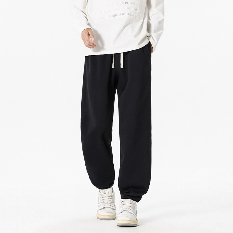 Muške jogger hlače za proljeće i jesen 2025, siva, sportsko-casual stil