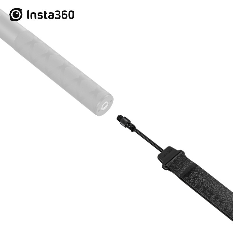 ShadowStone Insta360 селфи стика с въже против изпускане – стандартна версия / регулируема каишка за китка – оригинални аксесоари