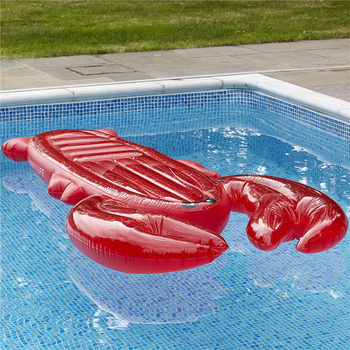 Nafukovací homár – PVC plávajúci raft, vodná hračka