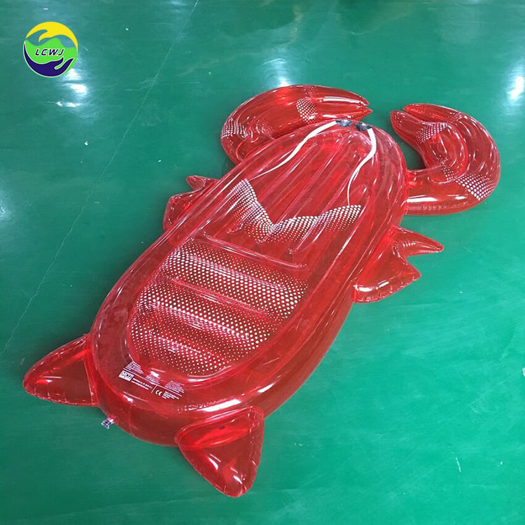 Nafukovací homár – PVC plávajúci raft, vodná hračka