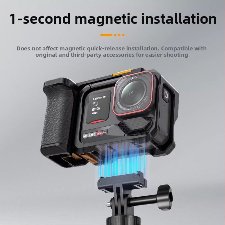 Spúšťový gombík pre Insta360 Ace Pro 2 set na pouličnú fotografiu a rukoväť pre akčnú kameru