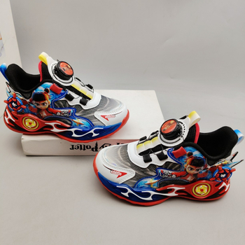 Dječje svjetleće tenisice s karikaturnim uzorkom, prozračni gornji dio, za proljeće i jesen