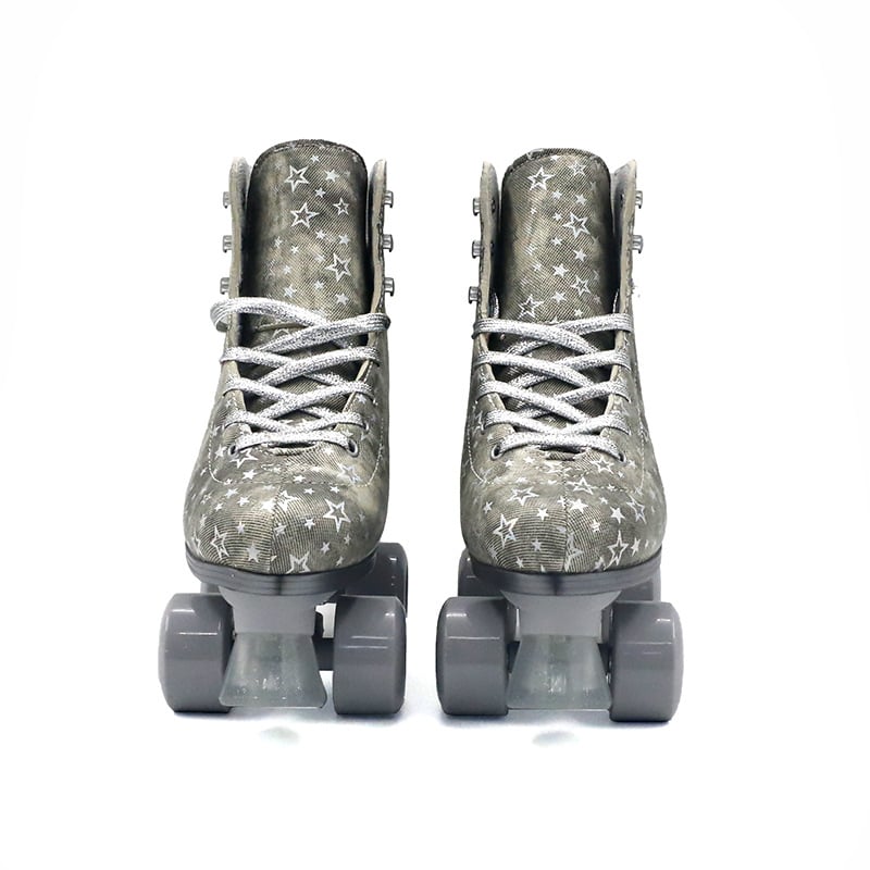 Denim sive dvoredne rolkice, unisex, za vanjske sportove, s kočnicom