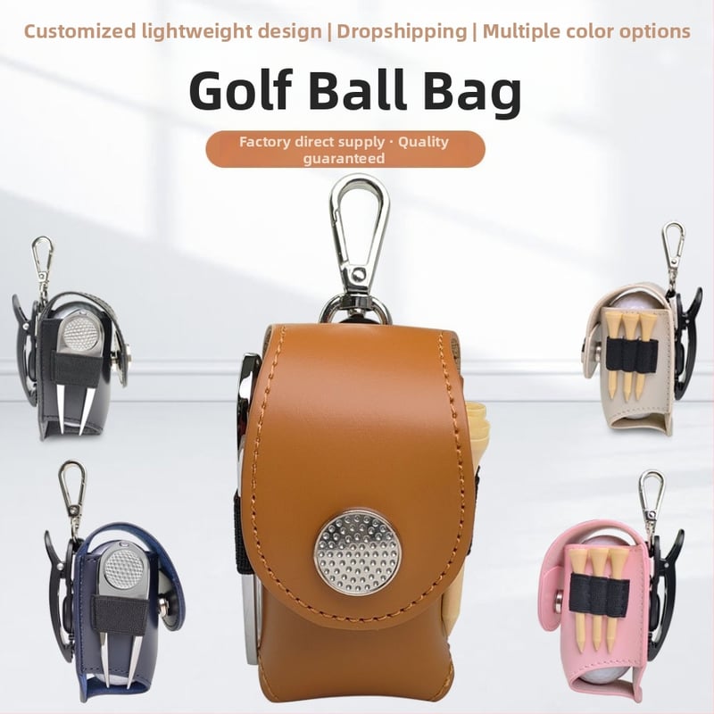 Prenosná taška na golfové loptičky pre mužov, na vonkajšie športy