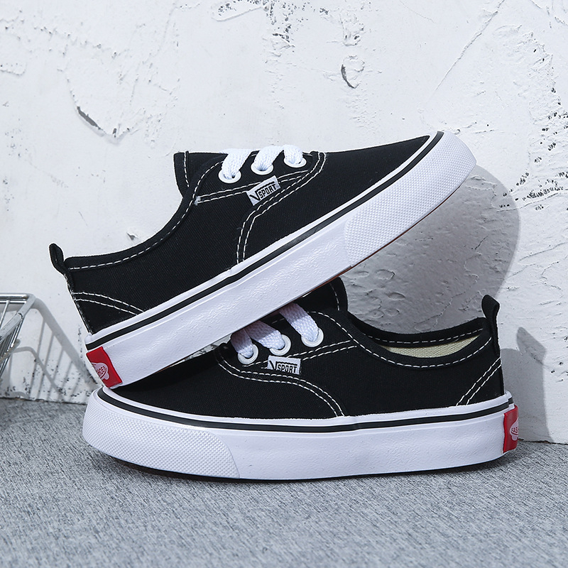Dječje tenisice niskog profila od platna, korejskog stila, klasičan model, slip-on s elastikom, prozračne, protuklizne, za proljeće i jesen.