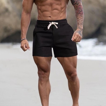 Muške capri šorceve za ljeto, američki stil za trčanje, trening i fitness