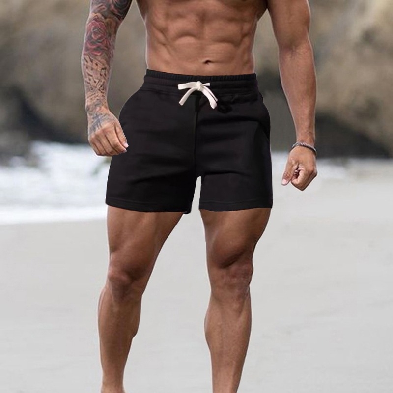 Muške capri šorceve za ljeto, američki stil za trčanje, trening i fitness
