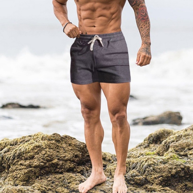 Muške capri šorceve za ljeto, američki stil za trčanje, trening i fitness