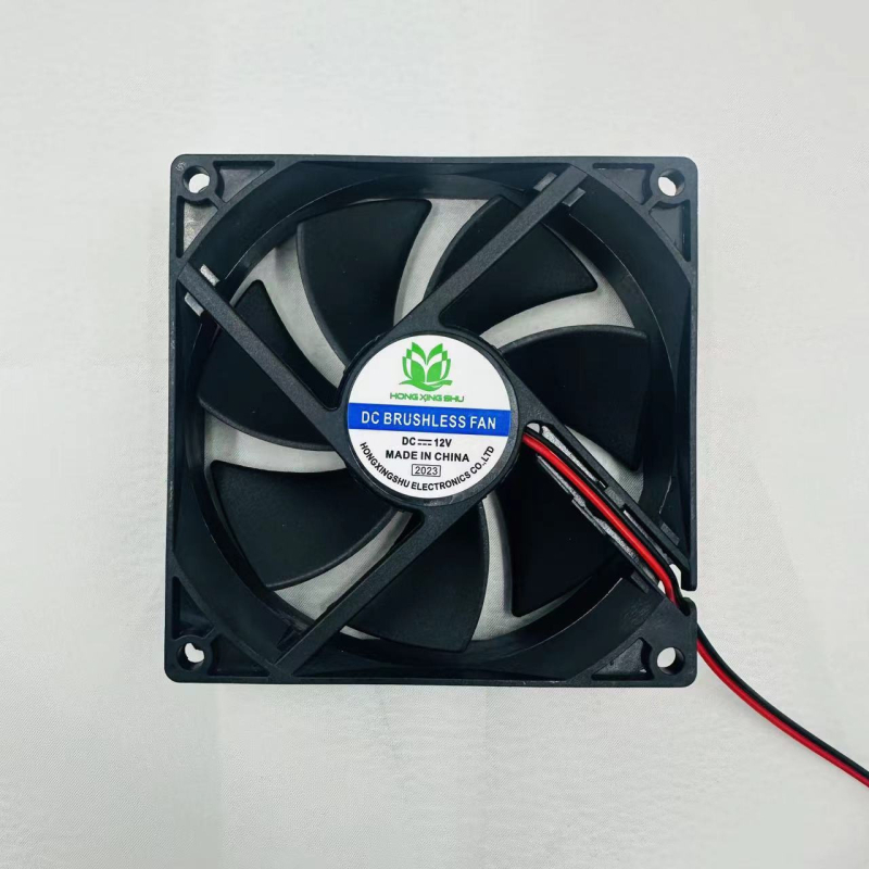 90259225 Ventilator 90x90x25 mm za 5V/12V/24V sustave, hlađenje kućišta računala, visoko učinkovito odvođenje topline