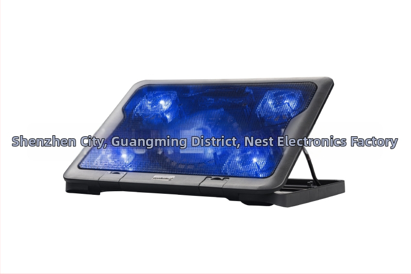 MIKUSO NCP-065 Výškovo nastaviteľný chladič pre notebook s 5 ventilátormi