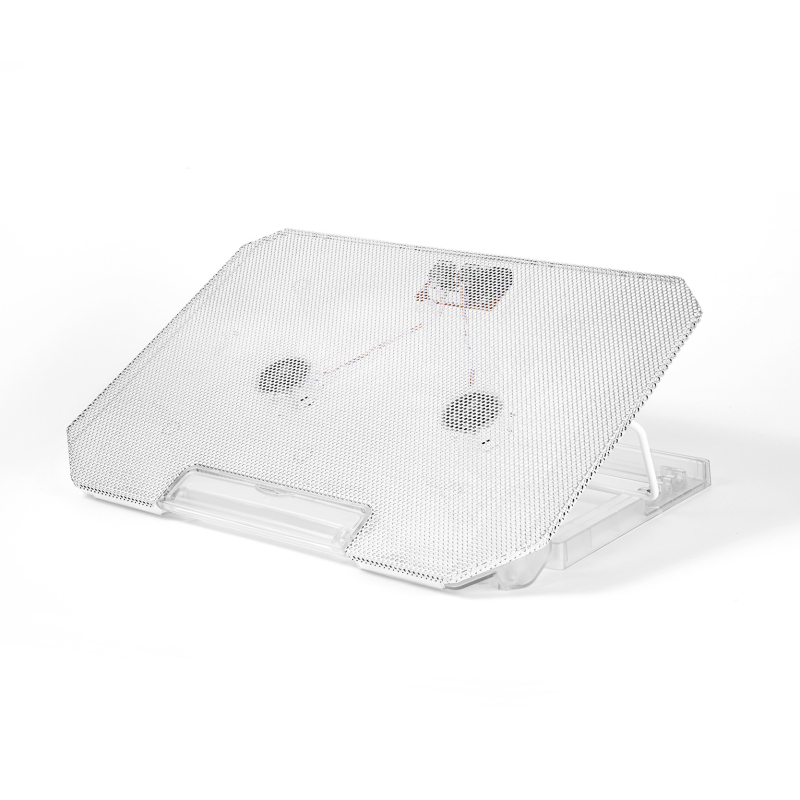 Noisy S200C βάση ψύξης φορητού υπολογιστή, κατασκευή από μέταλλο+ABS+PC, αθόρυβοι διπλοί ανεμιστήρες, 14–15,6 ιντσες