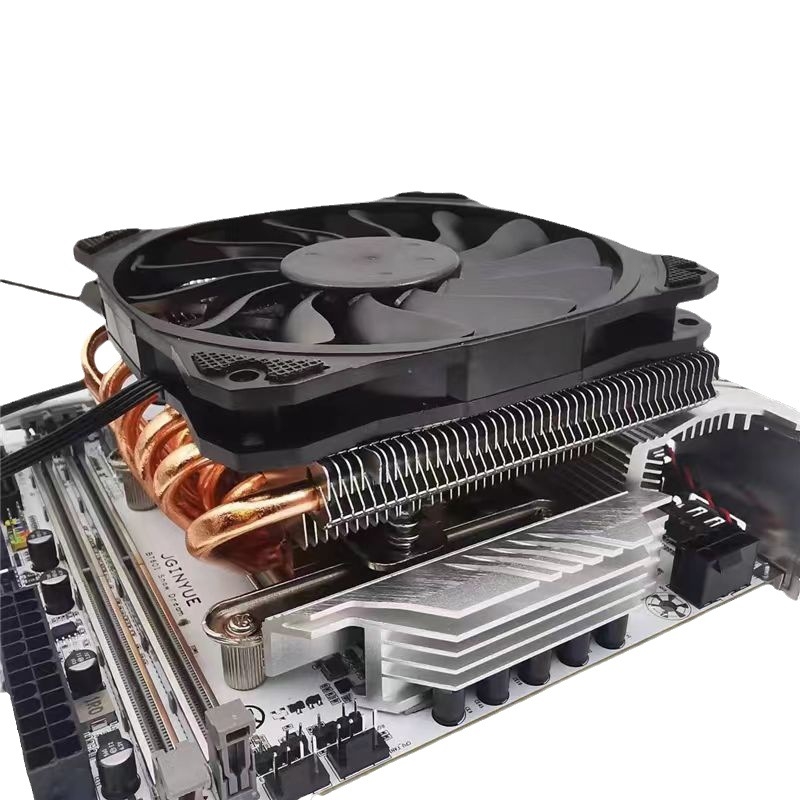 Meidu MD10C CPU hladnjak s 10 toplinskih cijevi, ultra-tanki zračni hladnjak, 125×120×50 mm, kompatibilan s 115x, 1700, 2011, AM4, AM5