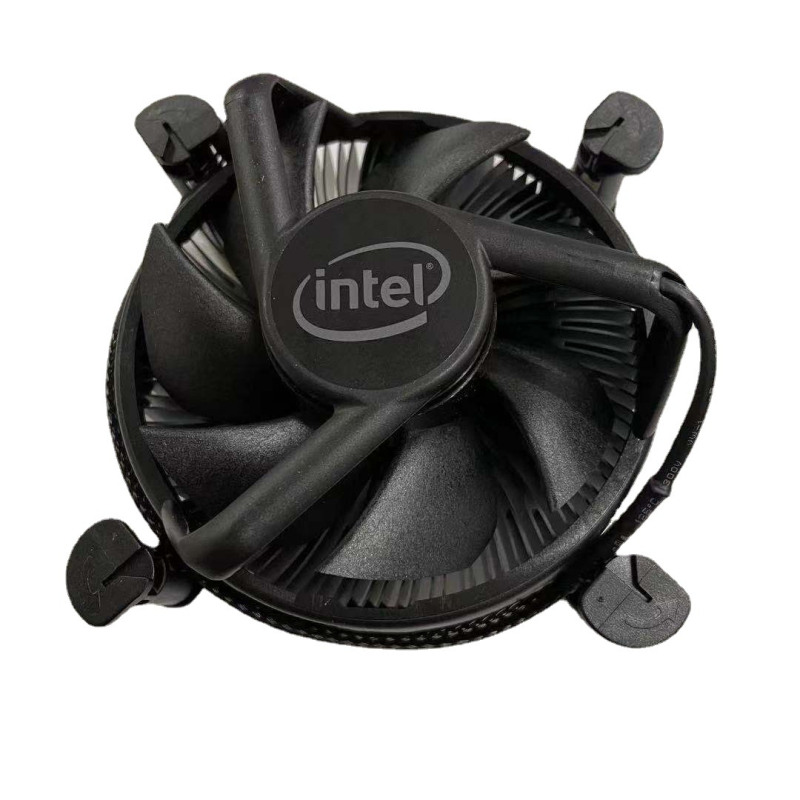 CPU hladnjak s bakrenim jezgrom, crn, za Intel 10. i 11. generaciju, LGA1200, kompatibilan s i3/i5/i7